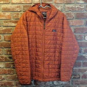XL Men's Orange Patagonia Puffy